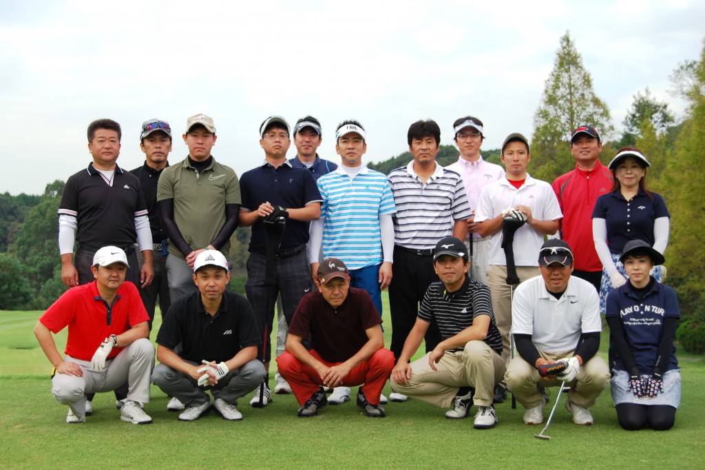 第1回Golfコンペ集合写真